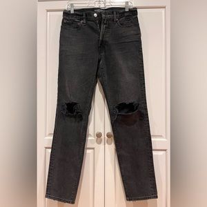 Abercrombie & Fitch 90s Black Jeans 29X30